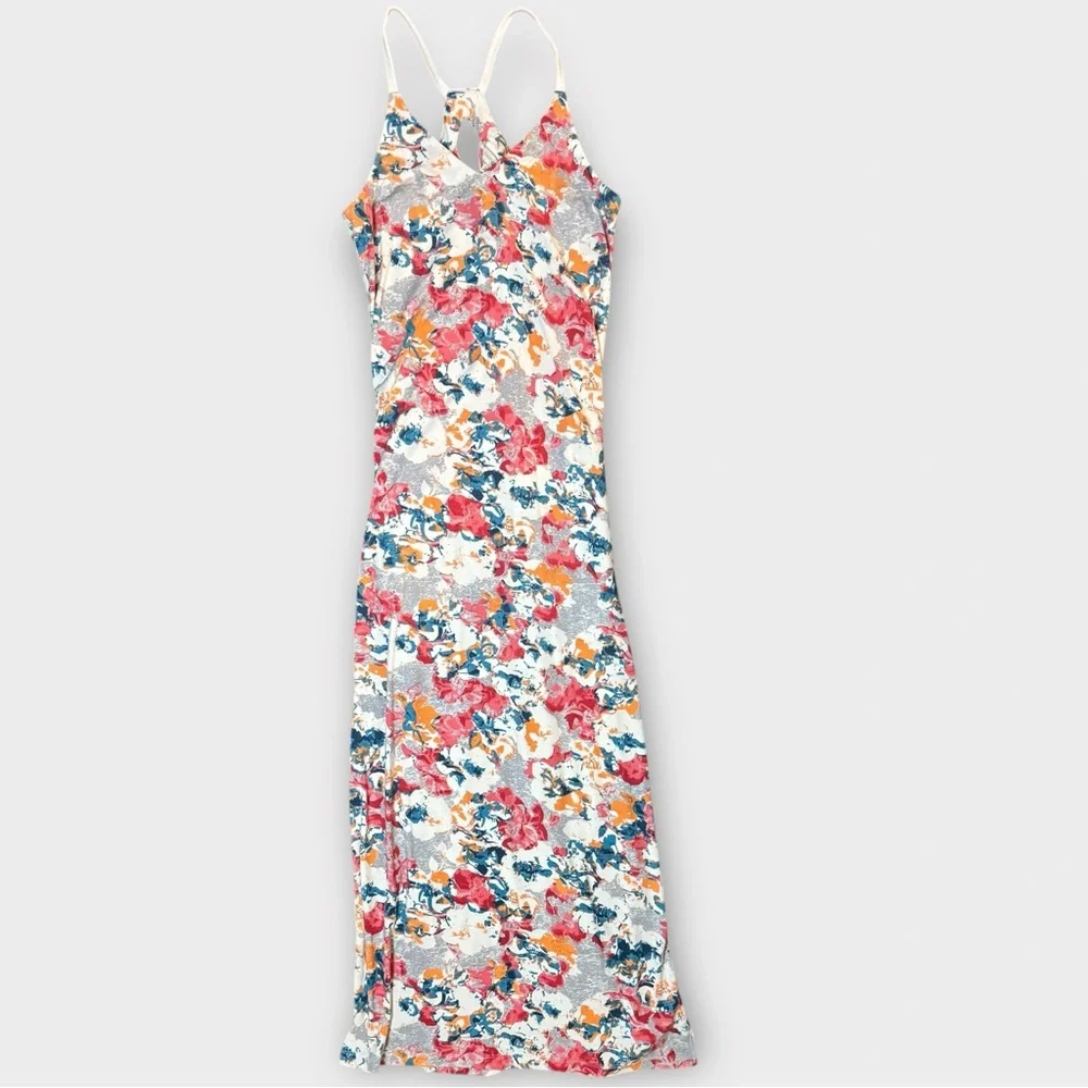 🌸 Lucky Lotus Floral Maxi Dress – Boho Chic Vibes 🌸 - Picture 2 of 4
